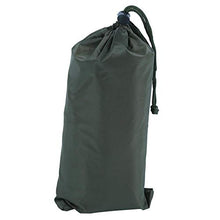 Ladieshow Super Large Protezione Solare Tenda da Campeggio Tenda da Sole a Triangolo Antivento Portatile Tappetino da Esterno(5 * 5 * 5M-Verde Chiaro Rivestito in Argento)