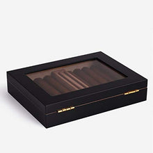 Umidificatori Humidor Umidificatore Scatola di Immagazzinaggio Idratante per Sigari Scatola per Sigari Portatile Idratante A umidità Costante Humidor con Tetto Apribile Trasparente Diviso