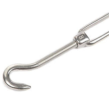 Haodou Kit di Fissaggio per Tende, Accessori di Montaggio in Acciaio Inossidabile da Sole Rettangolare e Quadrata Tende per Kit Hardware a Scomparsa per Vele Parasole e Tende, Ombra Giardino - 6mm
