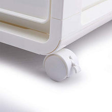 Cassettiera Armadietto Mobile contenitore Bagno cassetto piedi del cassetto del Governo Governo di immagazzinaggio Bianco Unità camere da letto a casa ufficio ( Color : White , Size : 36X41.5X66cm )