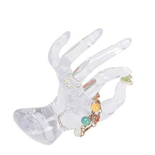 Fgyhty Gioielli Collana Espositori Ok Forma del Supporto della Mano del Braccialetto della Forma Ring per Pendenti Anelli Spettacoli Props