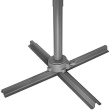 TecTake 800684 - Ombrellone da Giardino, Palo Alluminio, Manovella, Protezione UV 50+, 6 Gradi d'inclinazione Regolabili, Ø 300 cm - Diversi Colori (Beige | No. 403133)