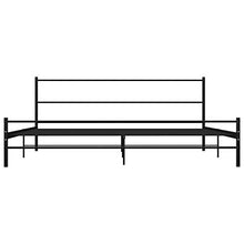 SKM Giroletto Nero in Metallo 180x200 cm (20.4kg)