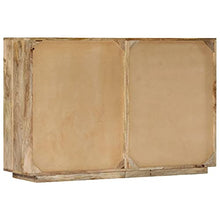 vidaXL Mobile Alfabeto 6 Cassetti Credenza Cassettiera Bella Comoda Pratica Robusta Resistente Durevole Spaziosa 120x35x79 cm Legno Massello Mango