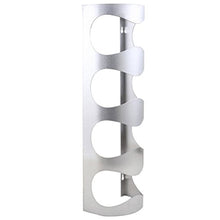 BESTonZON in Acciaio Inox a Parete Vino Rack Ferro portabottiglie Vino Display Rack Accessorio per la casa