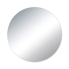 XQAQX Specchio da Parete Specchio da Bagno Tondo Parete a Specchio, Senza Telaio Bathroom Specchio Antideflagranti Leggero Specchio 4 Formati for scenari Multipli (Size : 60 * 60cm)