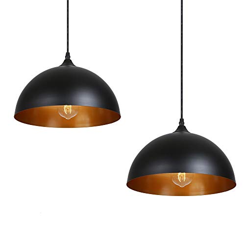 Lampadari a Sospensione Vintage Industriale, Tomshine Lampadario In Ferro Per Il Ristorante Dining Room Kitchen 2PCS