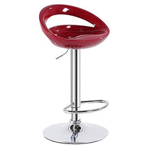 WFF Sedia da ufficio Sgabelli da bar Semplicità moderna Sgabello alto Mobili da bar cornice metallica Sedia da cucina Elevando rotativo Peso del cuscinetto 150 kg Altezza regolabile 60-80 cm Arredo ba