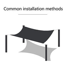 BRFDC Vele Parasole Tenda Parasole Vela Ombreggiante Protettiva dal SoleResistente alle Intemperie in Utilizzabile per Giardino Balcone Terrazza (Size : 3mX5m)