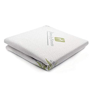 Coprimaterasso marta marzotto art.aloe 2p bianco matrimoniale
