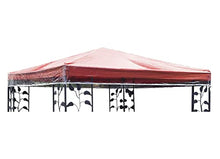 QUICK STAR Gazebo Cover Protettiva Pavillon 2 x 2 m Impermeabile Protezione dagli Agenti atmosferici Trasparente