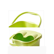 ZYPDD Pediluvio Pediluvio Pediluvio Massaggio più Spesso Sollevare Pediluvio Famiglia 20L Grande capacità Livello dell'Acqua Alto 22 * 30 * 40 Cm (Color : A)