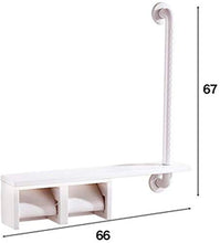 Grab Bar Doccia Ringhiere Cassaforte Corrimano Senza Barriere di Sicurezza Corrimano Toilet Up Bagno Rotolo Titolare Doppia Carta A Forma di L Bracciolo Rack Accessori Bagno