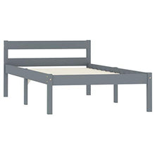 SKM Giroletto Grigio in Legno Massello di Pino 90x200 cm (12.92kg)