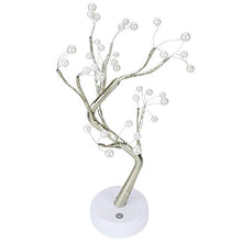 Liukouu Luci Decorative per Interni, 36 LED Lampadina da Tavolo Albero Bonsai Luce, Giallo Caldo Rami Pieghevoli a Forma di Perla per la Decorazione Domestica Festa di Nozze di Natale