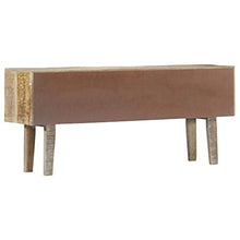 vidaXL Massello di Mango Credenza Rustica con 8 Cassetti Armadietto Decorativa Robusta Stabile Mobiletto Madia Cassettiera in MDF