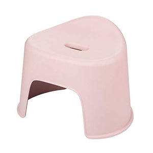 STKASE® Sgabello Antiscivolo Progettato Appositamente per I Bambini, con 2 Scalini, Sgabello da Pediera per Bambini, Sedile per Addestramento per WC, Sgabello per Bambini in Bagno,Rosa