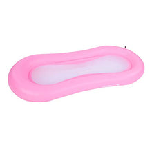 Gototop - Sedia a sdraio gonfiabile, alla moda, per piscina, letto ad aria compressa, pieghevole, per piscine e B, carico massimo 100 kg, colore: rosa