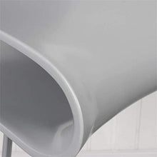 GYPPG [5 Colori Disponibili] Sgabelli Bar in Stile Moderno, Sgabello Bar in Metallo plastico Ecologico per Colazione, Pub, bancone, Cucina e casa