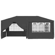 Goliraya Gazebo Professionale con Pareti Tendone per Feste 4x6 m/4x4 m 90 g/m² Impermeabile Protezione UV Tenda Giardino Sagre Eventi Mercati Esterno Disponibile in Tanti Colori Diversi
