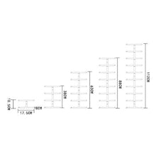 Organizza la Cucina Portabottiglie a Parete Portabottiglie in Metallo Portabottiglie Portabottiglie per Bar/Cucina/Mobile, Marrone/Club di Cantine Commerciali