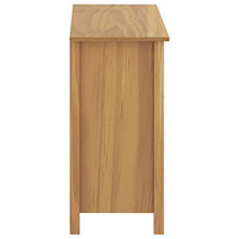Tidyard Credenza Bianca Moderna Legno Massello di Pino con Cassetti e Anta,Armadietto Bianco Moderno con Cassetti,Credenza da Salotto,Armadietto da Salotto,Mobiletto da Salotto Soggiorno 91x40x80 cm