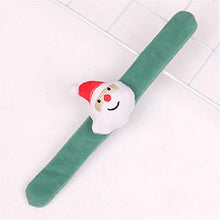 Unknow Lionmer Braccialetti di Natale Slap Wristband per Regali di scambio in Aula o favori di Feste di Natale,Babbo Natale