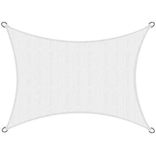 Sol Royal Tenda a vela rettangolare SolVision 3x4m parasole traspirante per esterni - contro sole e raggi UV - bianco