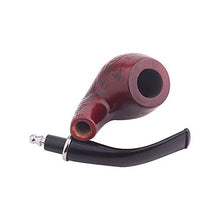 Tubo in legno massello Tubo rimovibile ad anello liscio rosso