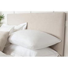 Testiera in finta pelle scamosciata, per letto matrimoniale, 135 x 60 cm, colore antracite