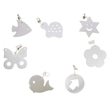 Set di 4 pesi vintage per tovaglia con clip in acciaio inox, per esterni, feste, picnic, tovaglia