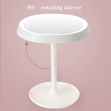 Makeup mirror Lampada da Tavolo a LED con Specchio per Trucco Intelligente con Touch Screen Leggero, Grande Specchio da Tavolo, Specchio per Trucco dimmerabile