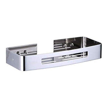 ZLININ Y-longhair Mensola da bagno Mensole Bagno Piatto Doccia Cosmetici/Articoli da toeletta Cesto di immagazzinaggio staffa a parete in acciaio inox 304