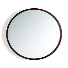 Chenbz Specchio per Il Trucco, Specchio per vanità, Bagno Bagno Dormitorio Specchio da Bagno, Muro Parete Parete in Legno massello Super Round Specchio.