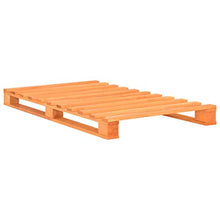 SKM Giroletto in Pallet Marrone Legno Massello di Pino 100x200 cm (20.55kg)