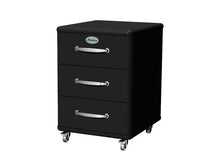 TENZO 5273-033 - Cassettiera design su rotelle Malibu, in MDF verniciato, 60 x 41 x 46 cm, colore: Nero