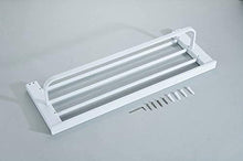 Bollitore creatività Asciugamano da Bagno Pieghevole Rack Asciugamani Bianco Asciugamano 304 Scaffale for Il Bagno Domestico in Acciaio Inox Scaffale for Il Bagno Accessori for Il Bagno XMJ