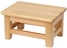 zaizai Divano Sgabello in Legno Massello Famiglia Sgabello Basso per Bambini Sgabello per Scarpe per Adulti Poggiapiedi Sgabello Piccolo Panca Antiscivolo Postura Corretta, per Bagno-28 * 20 * 15 cm