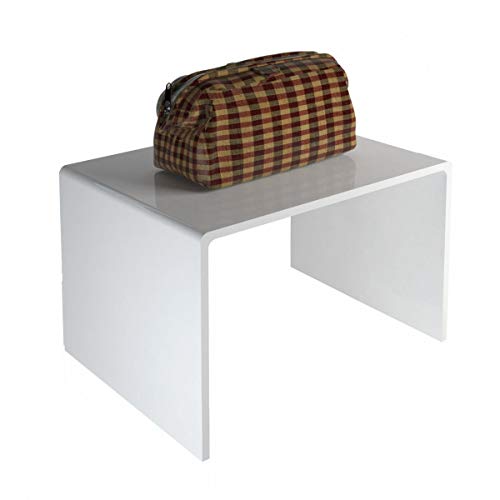 Avà srl Tavolino plexiglass Bianco - CM(LxPxH): 12x10x10