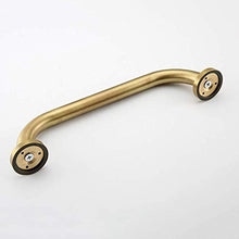 Maniglioni da Bagno Antico Doccia Vasca da Bagno corrimano Parete Appeso Spesso Bagno retrò Maniglia Bronzo Accessori da Bagno (Size : 38cm)
