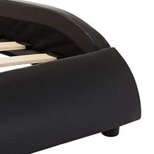 SKM Giroletto Nero e Bianco in Similpelle 90x200 cm (29.05kg) Nero-0342