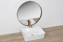 Sanitop-Wingenroth - Lavabo rettangolare in ceramica, 48,5 x 36,5 x 13 cm, per WC Anita