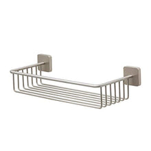 Tiger Onu Cestello Doccia, Acciaio (Inox Spazzolato), 35,8 x 8,4 x 14,5 cm