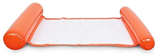 Ceiling Pendant Appoggio Hammock con Net, Pieghevole a Doppio Uso dello Schienale, Galleggiante di drenaggio, a Monte Gonfiabile Sdraio da Spiaggia, Floating Divano Letto 5-4