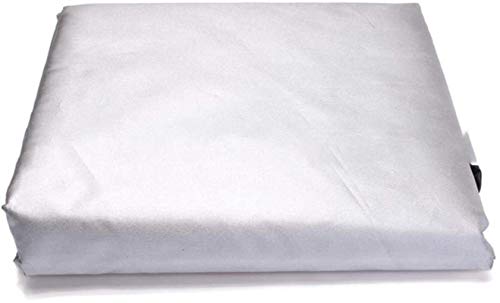 N / A Copertura Impermeabile per l'arredo Esterno in Rattan Sedia Divano Tavolo Patio Esterno Coperto Cube Antipolvere Antipioggia, 200x160x70 cm