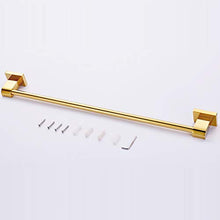 Portasciugamani, Ottone Bagno Accessori per La Cucina in Metallo Antico Porta-Asciugamano da Parete Monoforo Placcato in Oro Antico, 6 Dimensioni