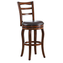 HYY-YY Sgabelli Legno Set Industriale Sgabello Alto (Confezione da 2) Patio Girevole Dining Chair (Colore: Brown, Dimensione: 52 * 55 * 115 Centimetri)