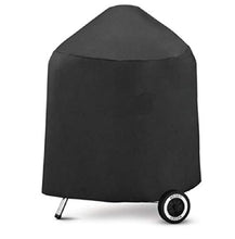 Bella Felice Rotonda Nero Oxford Panno Impermeabile Grill Copertura di Protezione BBQ Antipolvere e Antipioggia Protezione UV Copertura 7090 cm