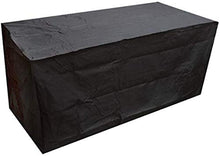 N / A Copertura Impermeabile per Tavolo da Giardino Divano Sedia in Rattan Cube all-Purpose parapolvere Patio Esterno Proof, 213 x 132 x 74 Centimetri