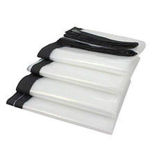 FCXBQ Tenda di Tela Cerata Tela Bordo Ombreggiatura Copertura Impermeabile Rete in plastica Protezione Solare Isolamento ombreggiante Trampolino Esterno per Auto ， 22 Dimensioni (Colore: trasparen